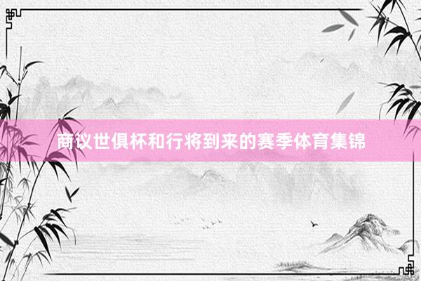 商议世俱杯和行将到来的赛季体育集锦