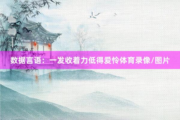 数据言语：一发收着力低得爱怜体育录像/图片