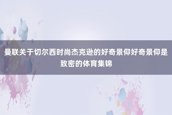 曼联关于切尔西时尚杰克逊的好奇景仰好奇景仰是致密的体育集锦