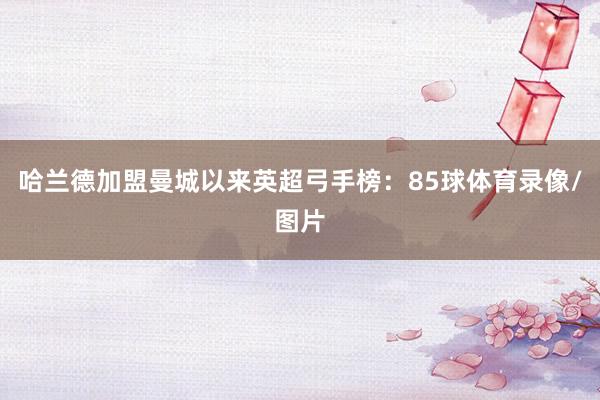 哈兰德加盟曼城以来英超弓手榜：85球体育录像/图片