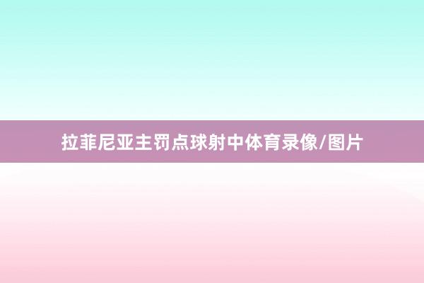 拉菲尼亚主罚点球射中体育录像/图片