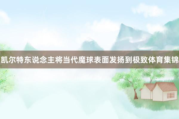 凯尔特东说念主将当代魔球表面发扬到极致体育集锦