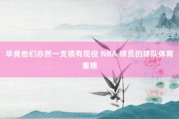 毕竟他们亦然一支领有现役 NBA 球员的球队体育集锦